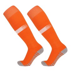 SNF 小腿重點防滑足球襪 2雙, 05 橘色
