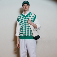 UNIISDESIGN 棋盤格紋背心