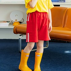 BAOBAB NAMU 童款雙線條口袋短褲