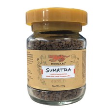 INDOCAFE 印尼蘇門達臘咖啡豆 GOLD, 50g, 1入, 1個