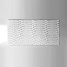 CCUMI Pomnara 裝飾雕刻瓷磚 CT-09SD, 白色的, 20個