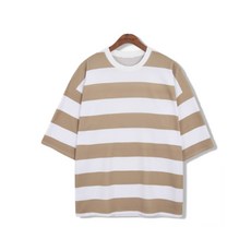 GUYSTORY 男款條紋短袖T恤