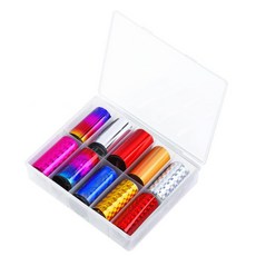 SwissNox DIY美甲彩繪貼膜貼紙10件組, 1套, 14