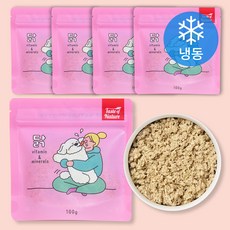 테이스트오브네이쳐 강아지 화식사료 냉동, 닭, 5개