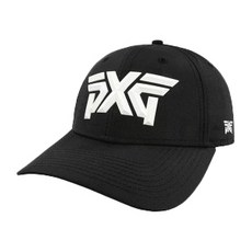 피엑스지 패시트 LOGO 스크랩백 어드저스터블 골프모자 940, 블랙, 1개