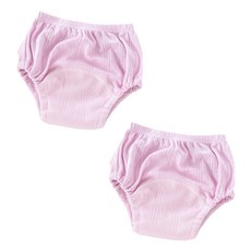 스타도어 유아용 심플메쉬 배변팬티 2p, 퍼플, 1개