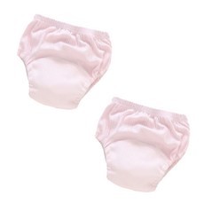스타도어 유아용 심플메쉬 배변팬티 2p, 핑크, 1개