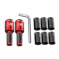 스피릿비스트 전동 킥보드 핸들 튜닝 연장봉 알루미늄 익스텐더 브라켓 9p 세트, 블랙, 1개