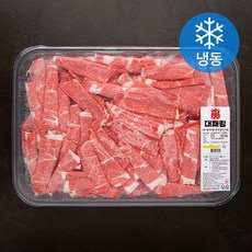 대패킹 호주산 곡물 소고기 척아이롤 샤브샤브 / 불고기 / 구이용 (냉동), 2kg, 1개