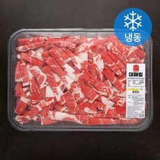 대패킹 호주산 곡물 소고기 차돌양지 샤브샤브 / 불고기 / 볶음용 (냉동), 2kg, 1개