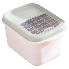 方便的寵物密封食品容器小, 10L, 綠色