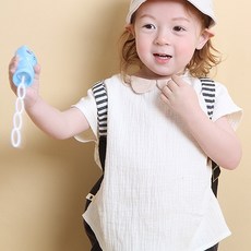 BABYBLEE 女童皺褶領襯衫式T恤