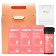 Dongkook 東國製藥 藤黃果萃取保健錠3入組+手提包裝盒+提袋, 180顆, 1組