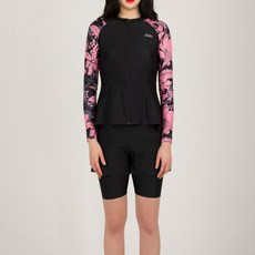 koogi adventure 女款水上運動燕尾防曬拉鍊外套 KF-O408