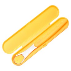 Living & Do 不銹鋼舌頭清潔器套組橙色, 1套