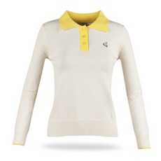 KIM YOUNG JOO SPORTS 女款高爾夫球有領針織衫 LB2M609W