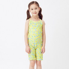 RUNIDUCK 女童檸檬印花半身泳衣