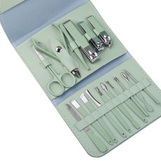 타니 손톱관리 세트 확장형, 1세트, 그린