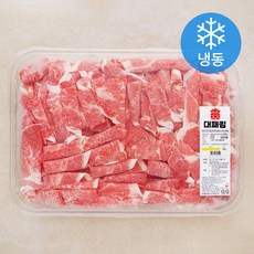 대패킹 미국산 초이스등급 소고기 앞다리살 불고기 / 샤브샤브용 (냉동), 1개, 2kg