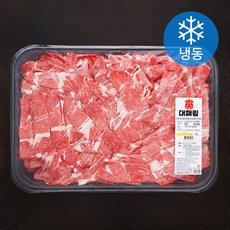 대패킹 미국산 초이스등급 소고기 척아이롤 샤브샤브 / 불고기 / 구이용 (냉동), 1개, 2kg