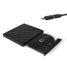 naVee USB 3.0外接式光碟機+type C轉接頭, NV115-EXD8