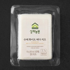상하농원 수제 화이트 체다치즈, 100g, 1개입, 1개