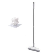 MONACO OLIVE V-long V型切割雙向角度調節清潔刷 + 專用掛勾, 白色, 1套