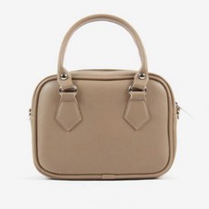 PINKBAG 流行時尚方形迷你斜背包, 米色