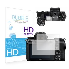 BESTLOADING Bubble Nikon Z6專用高畫質防撞螢幕保護貼 2入+控制面板保護貼 2入, 1套, 單一商品