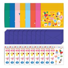 monopoly Bt21 感謝明信片組, 10組, 混色