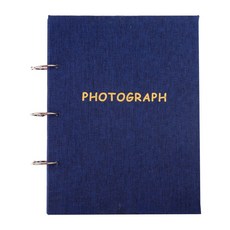 Peyto活頁筆記本相冊B, 200張, 深藍色
