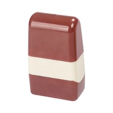 Titan Courier Invoice 個人信息 郵票滾筒 橡皮擦 棕色, 單一顏色, 1個