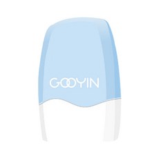 Titan宅配收據個人資訊印章滾輪橡皮擦 藍色, 單一顏色, 1個