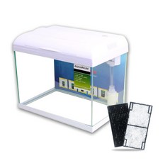 리컴 일체형 어항 XP-460 + 상면리필 SC-40 2p 세트, 화이트(어항), 1개