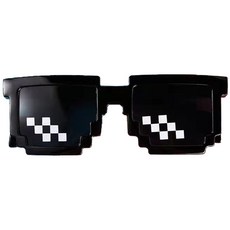 Mood Point搞笑水果物體派對用墨鏡馬賽克, 混合顏色, 1個