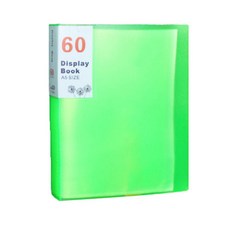 展示用 A5 透明文件夾 60p, 綠色, 1個