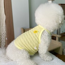 바이담수미 반려동물 과일바구니 끈나시, 옐로우, 1개