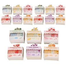 Daku 遮蔽膠帶 6 種 x 3p 套組, 1套, 混合顏色