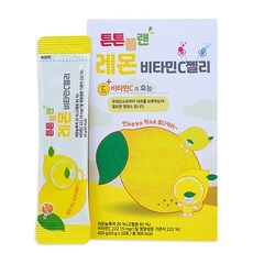 aram farm 維他命C果凍條, 檸檬口味, 1入