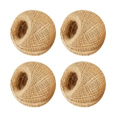 FORONEMILLION 牆壁裝飾扭曲工藝多用途繩 1mm x 1000m 4p, 1000米, 棕色