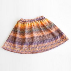 KIDS RECIPE 女童款民族風印花褲裙