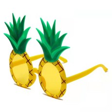 Mood Point 搞笑水果造型派對太陽眼鏡 鳳梨, 混合色, 1個