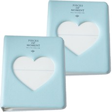 簡約愛心圖案相簿 2入, 64張, 04型