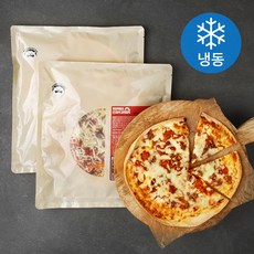 푸딩팩토리 프리미엄 화덕 김치피자 (냉동), 300g, 2개
