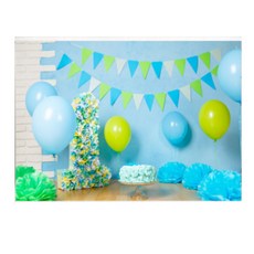 이자벨홈 3D 현수막 가랜드 혼합 야외촬영 파티배경, 스튜디오 6, 1세트