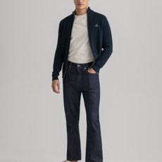 GANT 男士棉質珠地拉鍊開衫 DG722100608030524