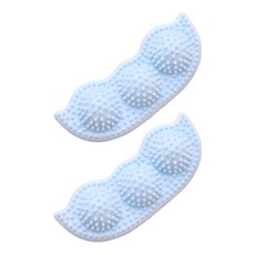 강아지 이갈이 장난감 12 x 5 x 3.5 cm, 블루, 2개
