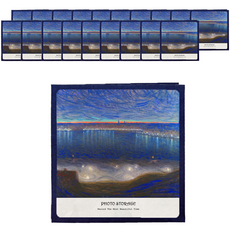 Star in Art 相簿 27 x 28 cm, 20張, 04 藍夜(封面) + 白色(內頁)