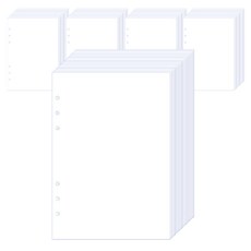 WANNATHIS 6孔空白活頁紙 5入, 20張