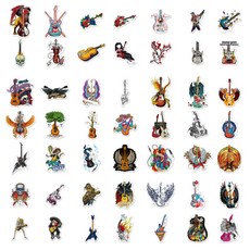 어리마켓 노트북 꾸미기 감성 팬시 스트릿 힙합 스티커 세트 타입 6, 타입 13, 1세트